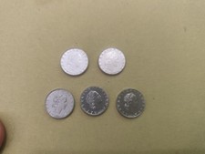 Monete 50 Lire Micro Mini Monete Italia 1990-1991-1992-1993-1994 + ALTRE  MONETE