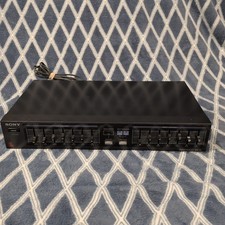 Sony SEQ-120 Equalizzatore Grafico Stereo 7 Bande 2 Canali Retrò Giappone.   