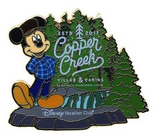 Spilla Disney Copper Creek Ville e Cabine 2017 rara