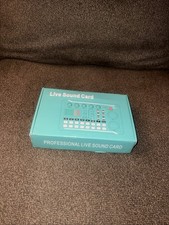 Scheda audio live: scheda