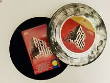 Videocassetta VHS film Ben Hur scatola box pizza porta pellicola ITA 1992 nuova