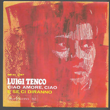 LUIGI TENCO CIAO AMORE, CIAO /