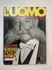 Rivista L'UOMO VOGUE Ottobre 1995 N.264 Lo Stile è Perbene Savile Row
