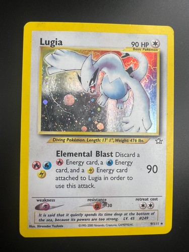 Lugia 111 pokemon neo - 9/111,
