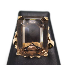 Anello cocktail vintage con