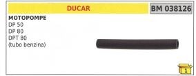 Tubo benzina ducar - dp, dp