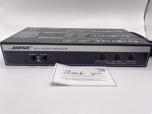 Bose 802 system controller - bose, 802-c