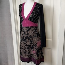 Abito Desigual M Nero Rosa