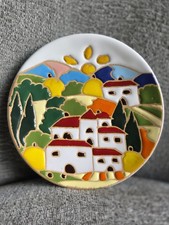 Piatto ceramica Dipinto A Mano