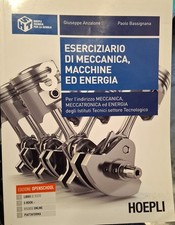 ESERCIZIARIO DI MECCANICA, MACCHINE ED ENERGIA 3 - Hoepli - 9788836003242