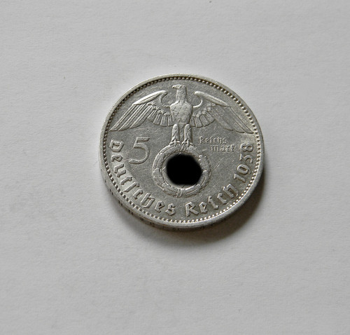 Terzo regno reichsmark 1938 - regno:, 5