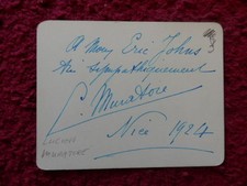 LUCIEN MURATORE  - FRENCH