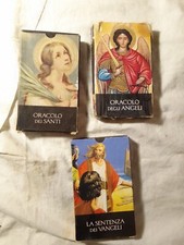 3 ' TAROCCHI ' : ORACOLO DEI SANTI , DEGLI ANGELI , LA SENTENZA DEI VANGELI   !!