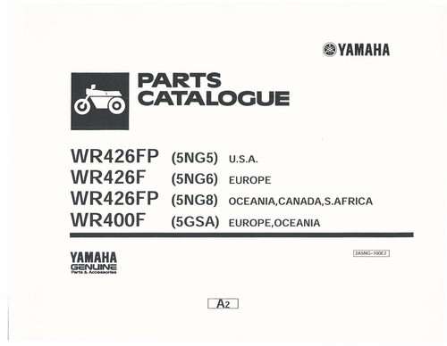 Yamaha parts manual book - yamaha,