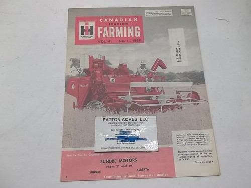 1959 brochure canadese - canadese, per