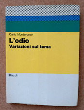 LIBRO Saggistica L'ODIO