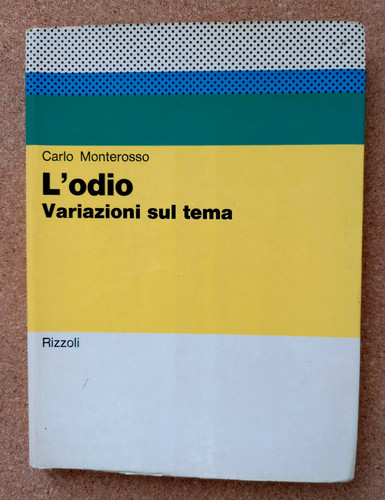 Libro saggistica odio - saggistica, l'odio