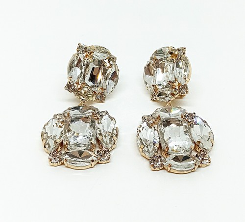 Orecchini metallo clip - metallo,