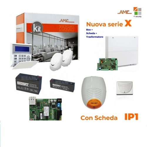 Amc kit x824ip centrale - kit, 8/24