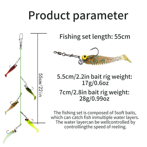 Accessori pesca notturna - notturna, 3d