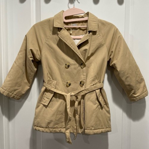 Zara beige tan trench coat - zara,