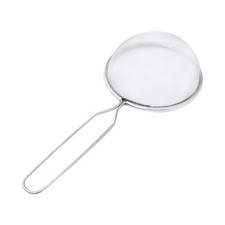 Setacci di farina a mano in acciaio inossidabile setacci a larga in