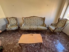 Antico Ed Elegante Salotto/Divano E 2 Poltrone