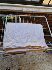 Lenzuolo canapa singolo orlo giorno Hemp Bed Sheet 164x279 B16 drap chanvre ^