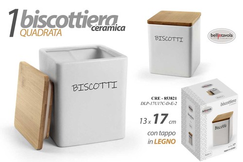 Biscottiera ceramica - biscottiera,
