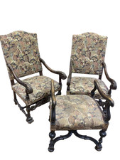 Coppia di antiche sedie da