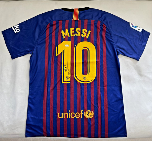 Maglia autografo lionel messi - maglia,