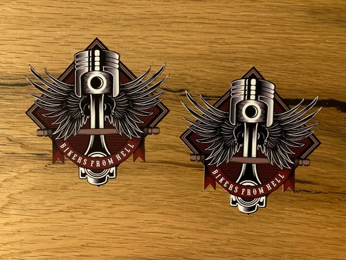 Adesivi biker sticker moto - 2,