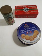 SCATOLE IN LATTA VINTAGE DA