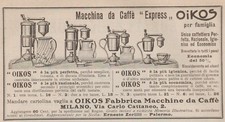 Pubbl 1912 oikos macchina - 1912,