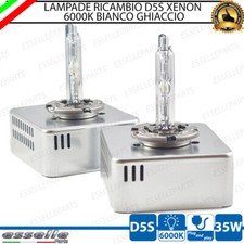 COPPIA LAMPADE XENON D5S 35W 12V SPECIFICHE JEEP RENEGADE 6000K BIANCO GHIACCIO