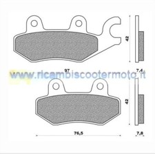 Front Brake Pads Yamaha FZR 50