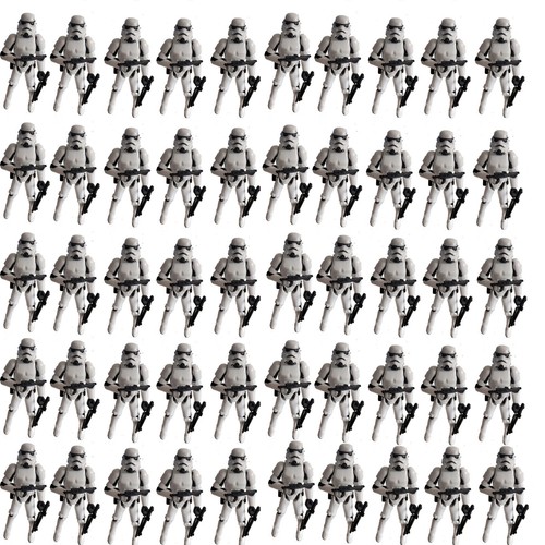 Lot 50pcs star wars - 3.75",