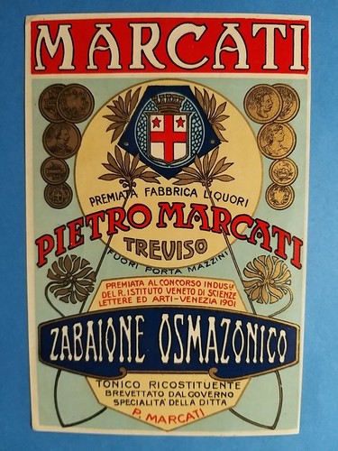 Etichetta fabbrica liquori - -,