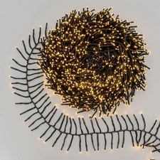 Catena luminosa a led luci natalizie festone a grappolo da esterno e interni 31V