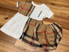 Burberry  Check Print Dress