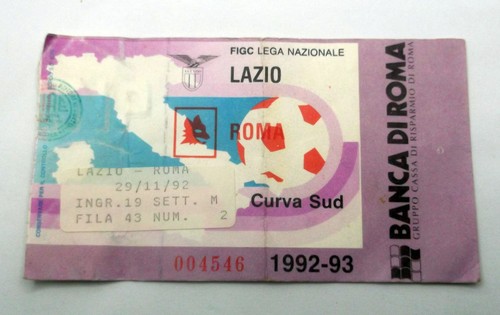 Lazio roma 1992 derby - 1992, –