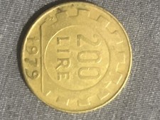 MONETA 200 LIRE 1979 UNICITA'