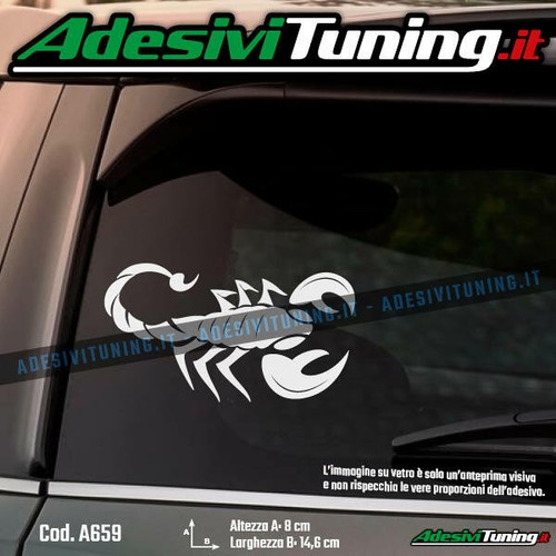 Adesivo scorpione sticker - adesivo,