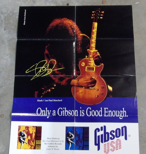 Poster pin gibson usa slash - gibson,