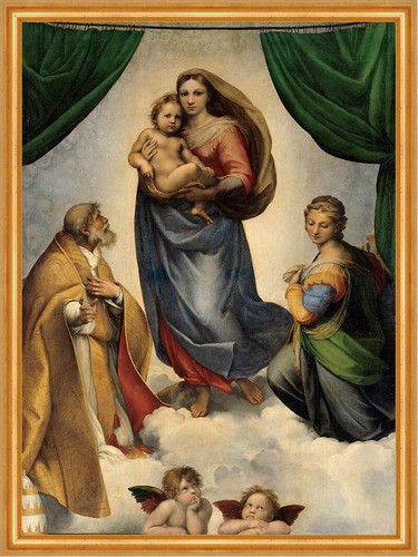 Madonna sistina raffaello - la,