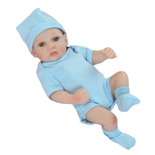 Mini bambola reborn pollici - 10,