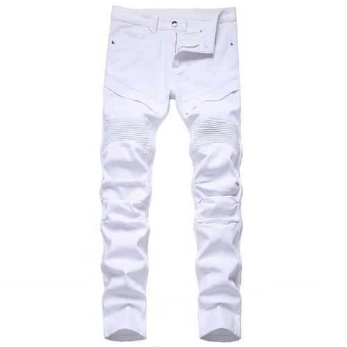 Jeans uomo tinta unita - , lavati
