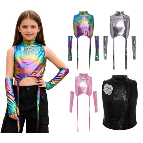 Guanti bambina hip hop - da,