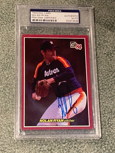 Nolan ryan 1984 donruss action - 1984,