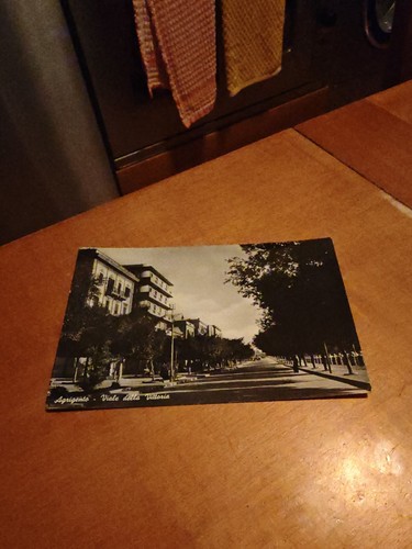Cartolina agrigento viale - agrigento,